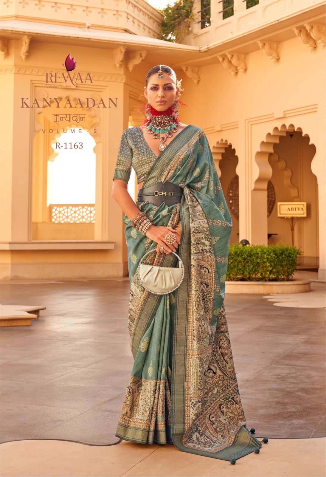 1163 Kanyaadan Vol 2 Rewaa Sarees