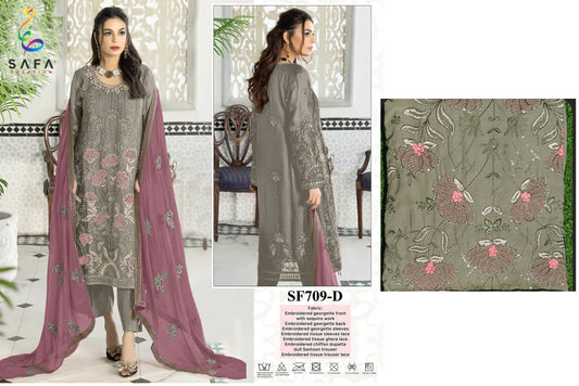 709D Safa Creation Pakistani Readymade Suits