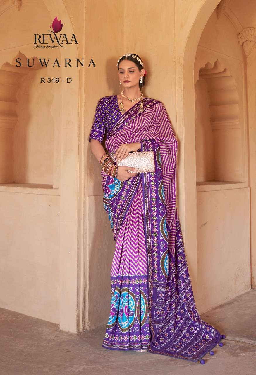 349D Suwarna Rewaa Silk Sarees
