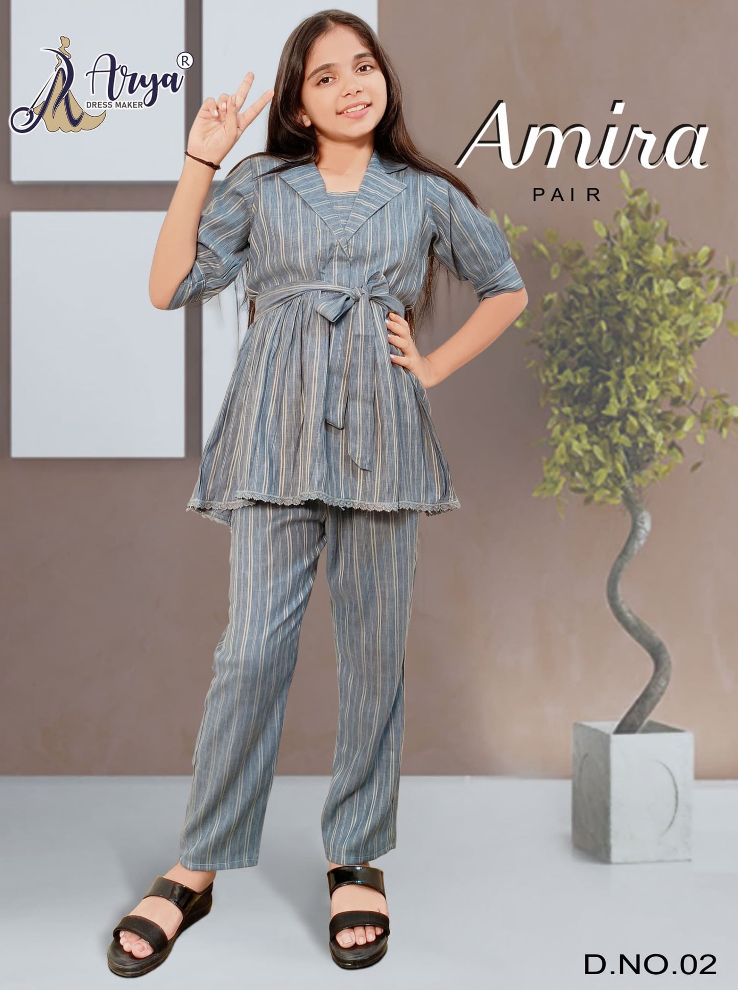 Amira 02 Adm Girls Co-Ord Set