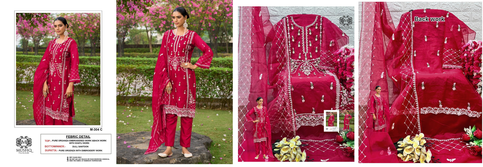 304C Mushq Pakistani Salwar Suits