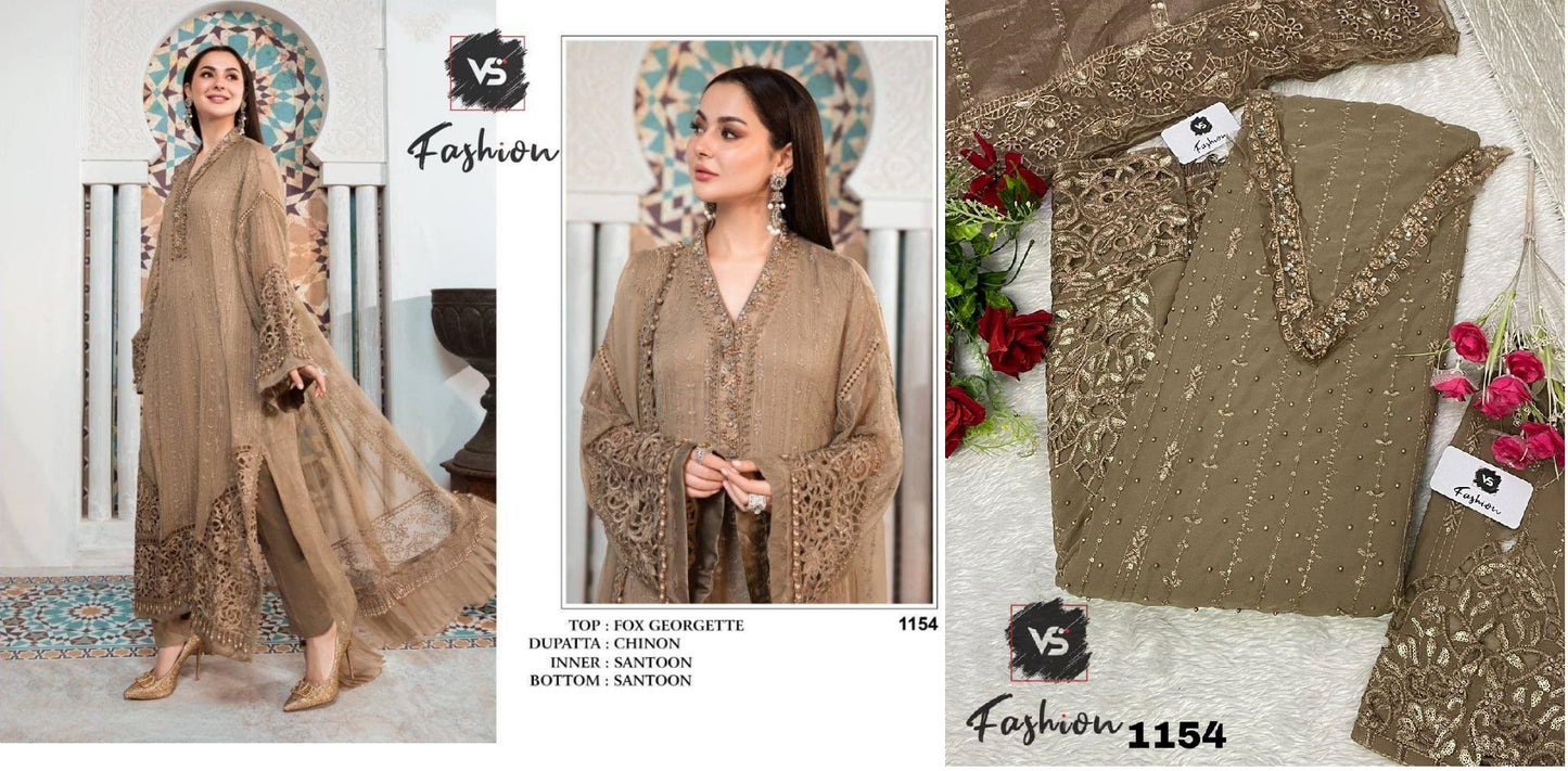 1154 Vs Fashion Pakistani Salwar Suits
