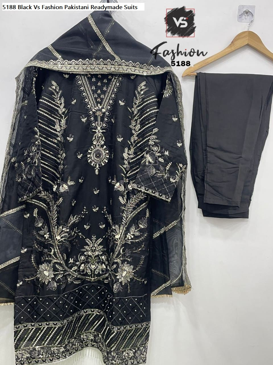 5188 Black Vs Fashion Pakistani Readymade Suits