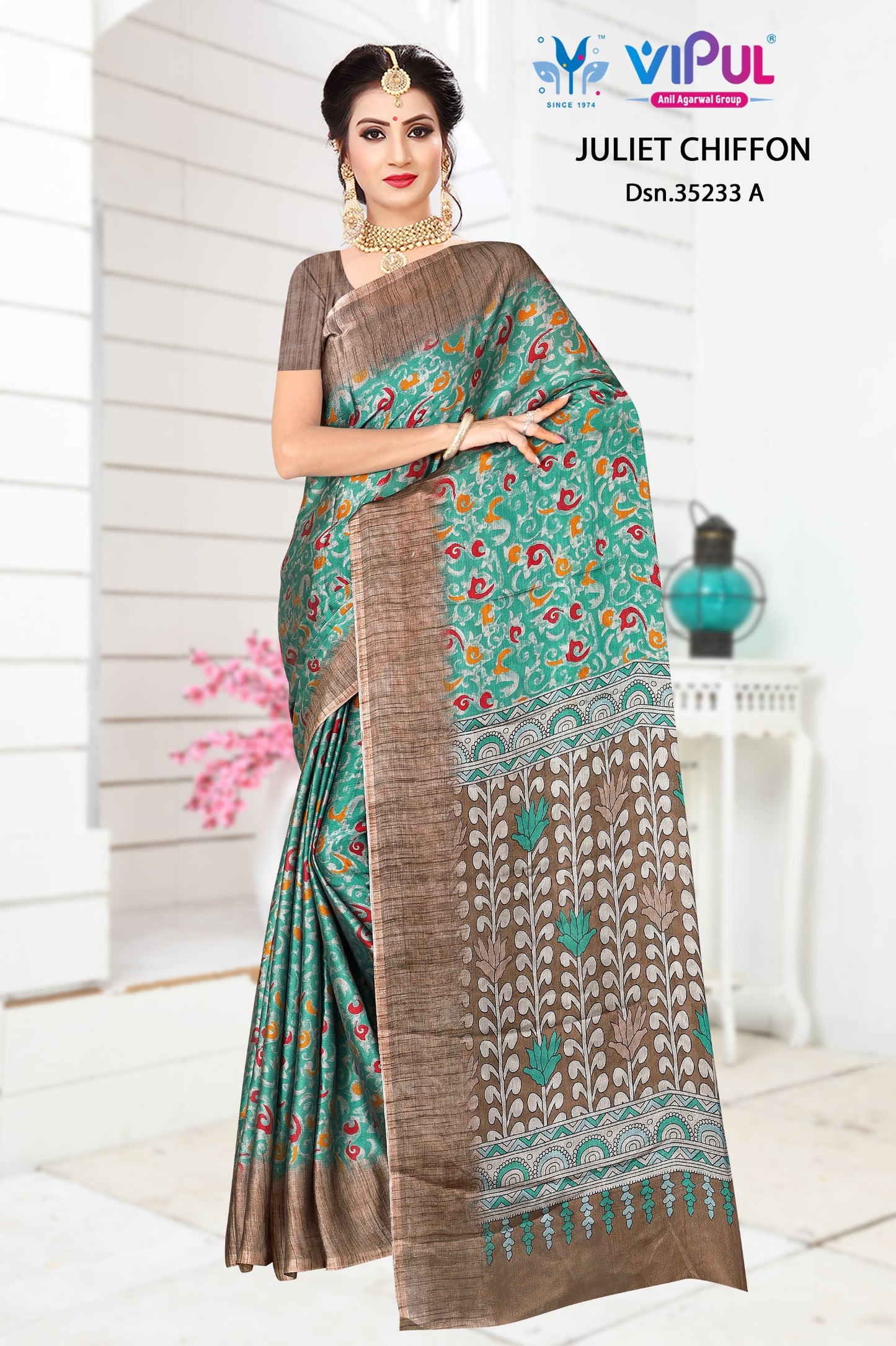 35233-A Juliet Vipul Chiffon Sarees