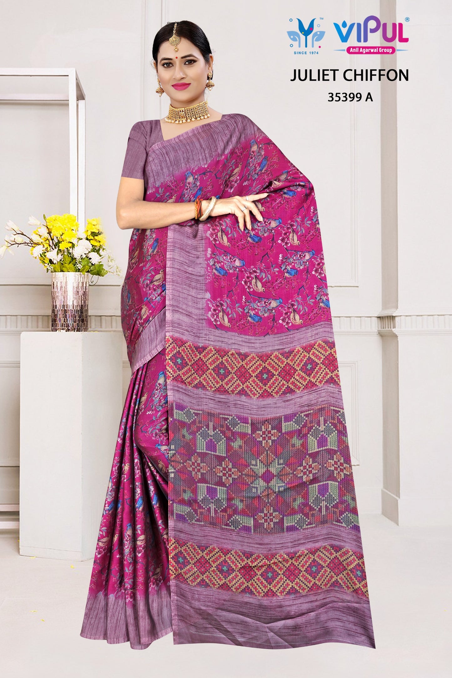 35399-A Juliet Vipul Chiffon Sarees