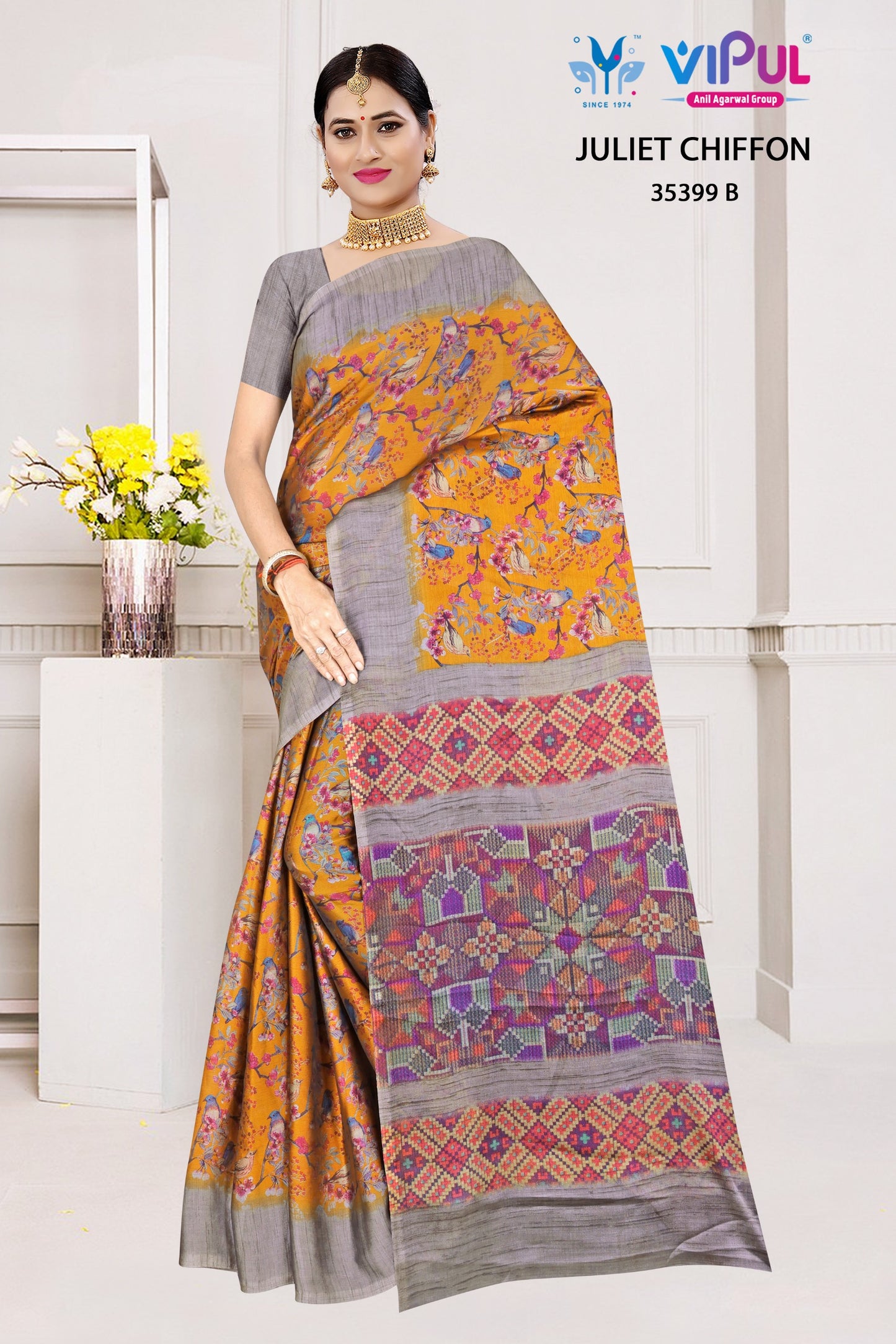 35399-B Juliet Vipul Chiffon Sarees