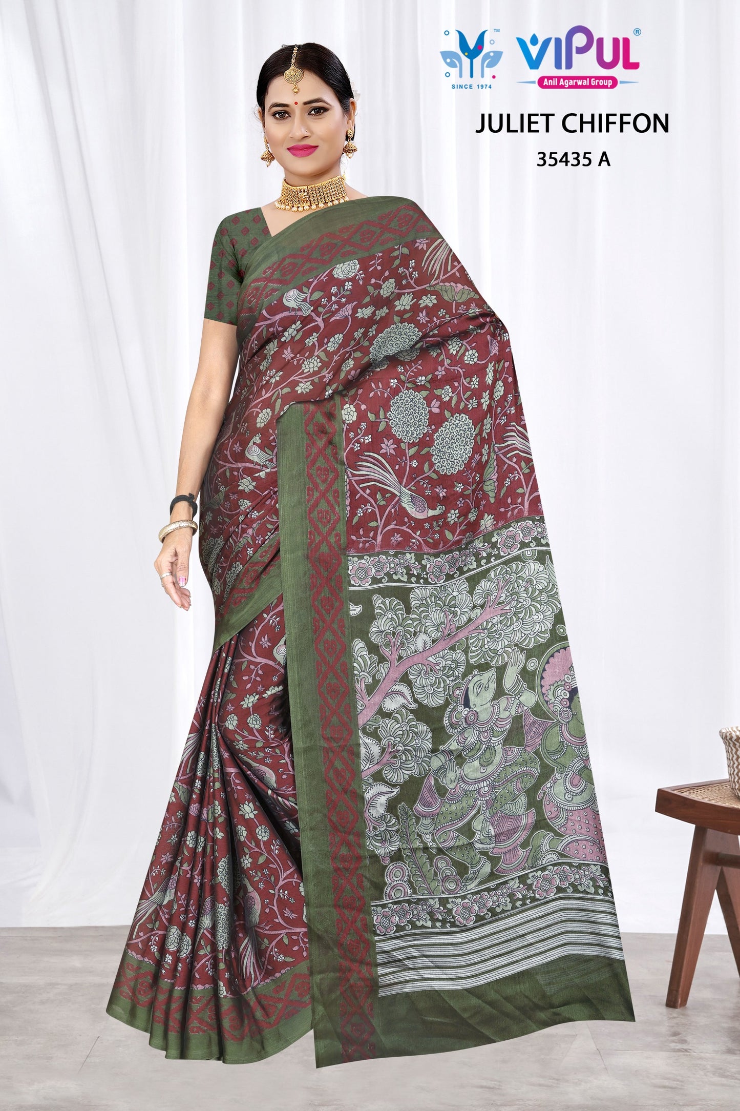 35435-A Juliet Vipul Chiffon Sarees