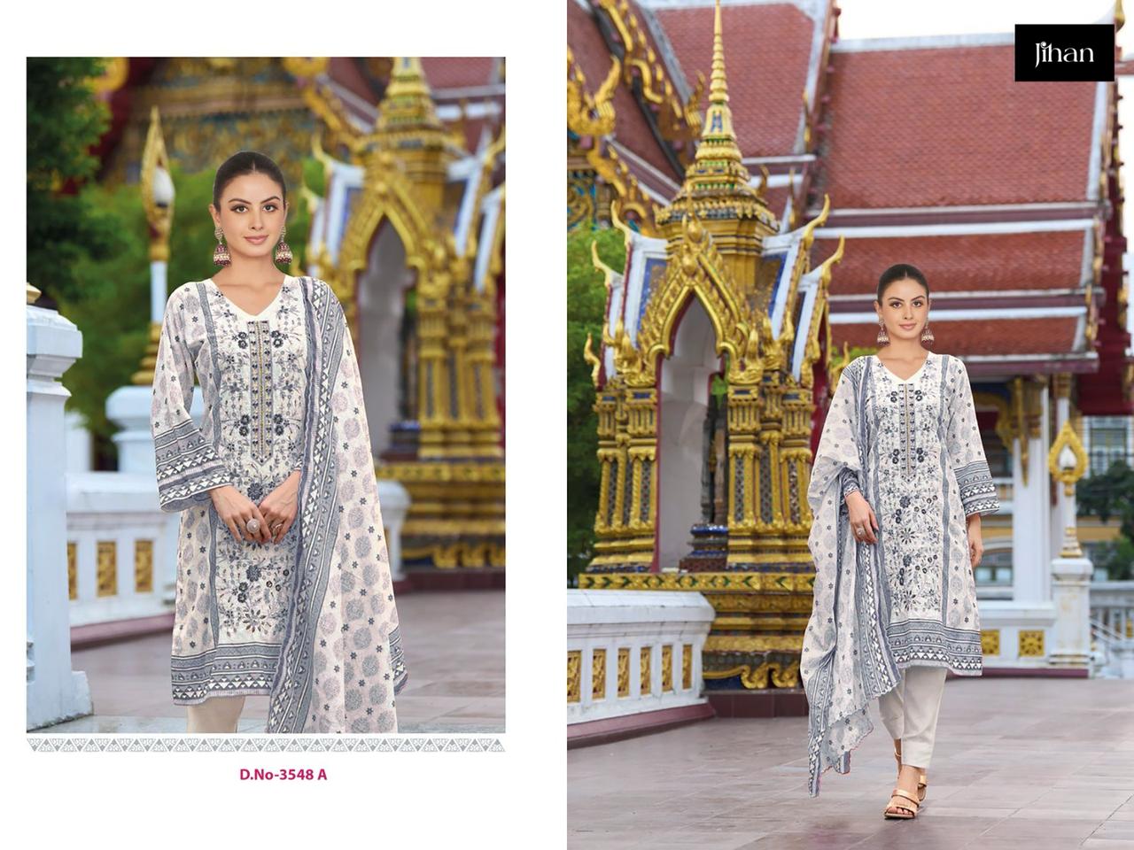 3548A Jihan Emroidery Pakistani Salwar Suits