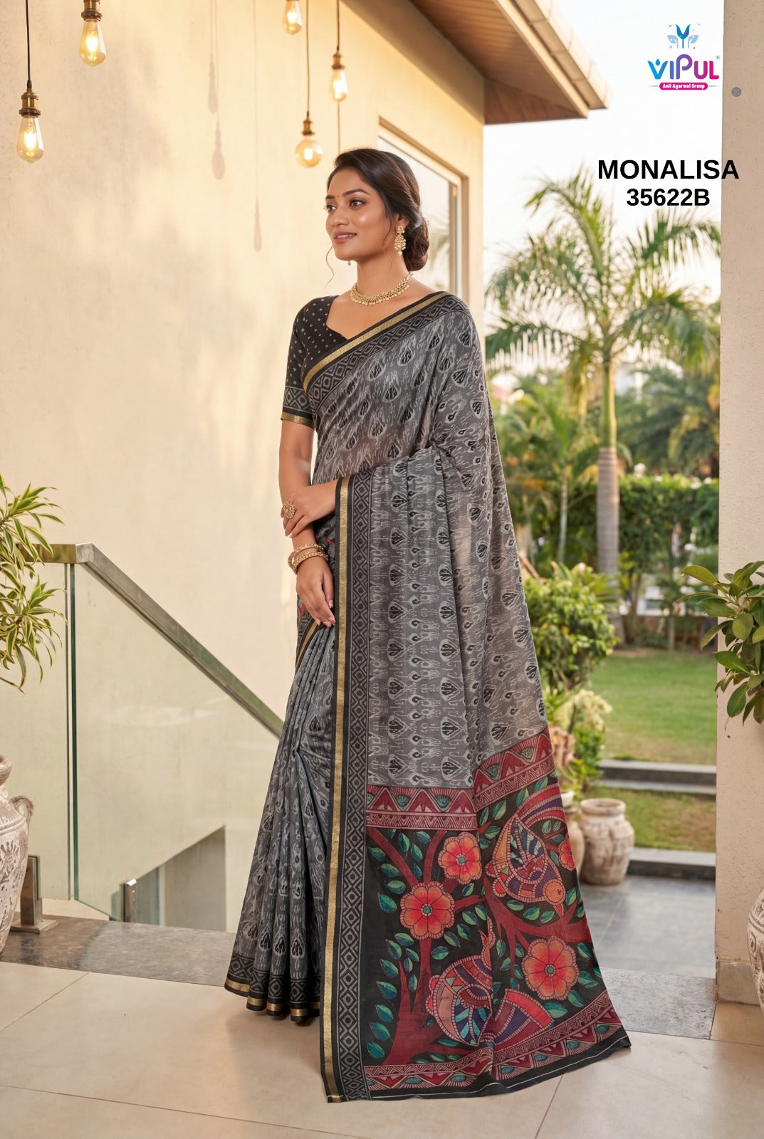 35622-B Vipul Mal Cotton Sarees