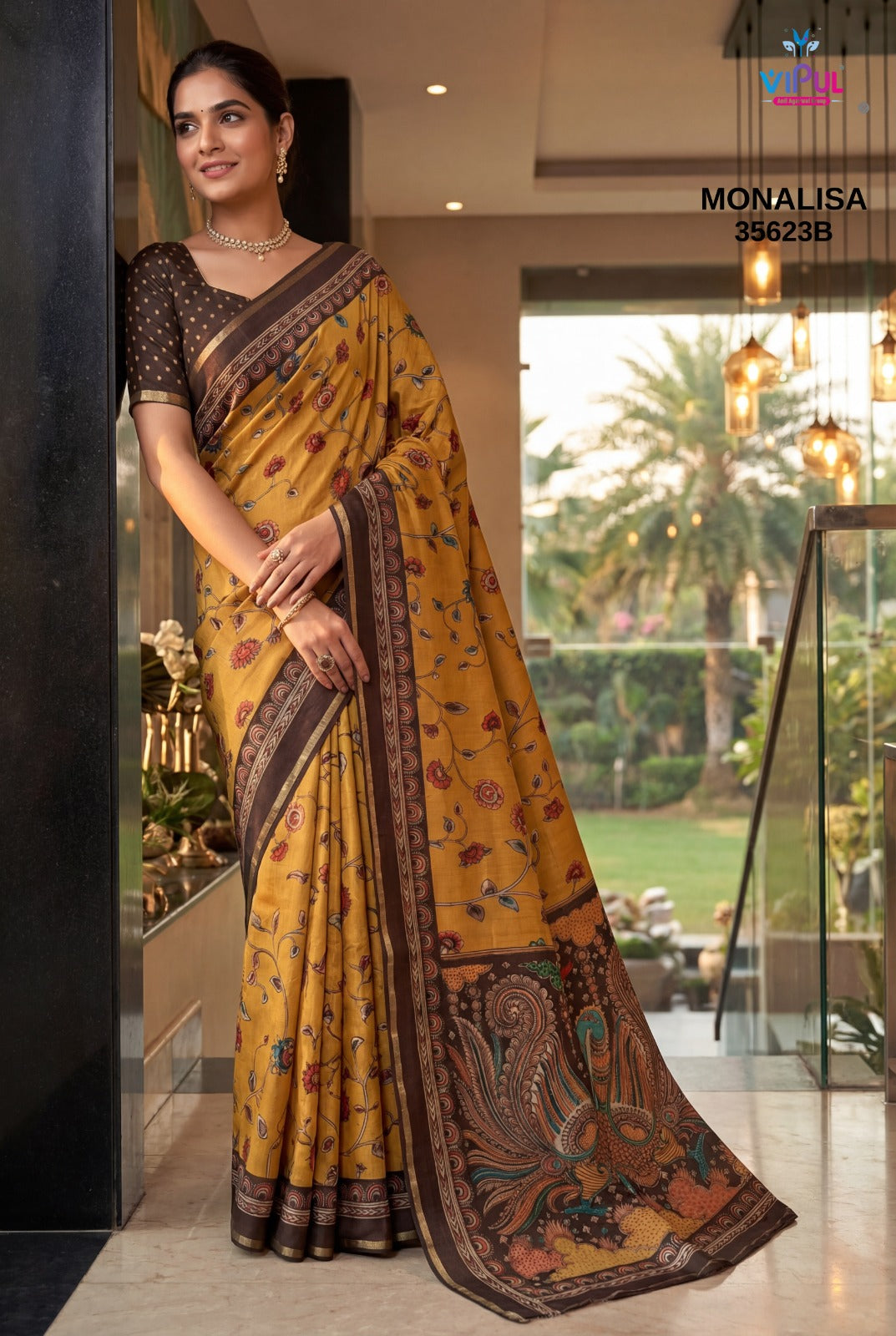 35623-B Vipul Mal Cotton Sarees