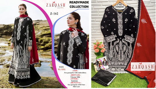 Z-162 Zarqash Pakistani Readymade Suits