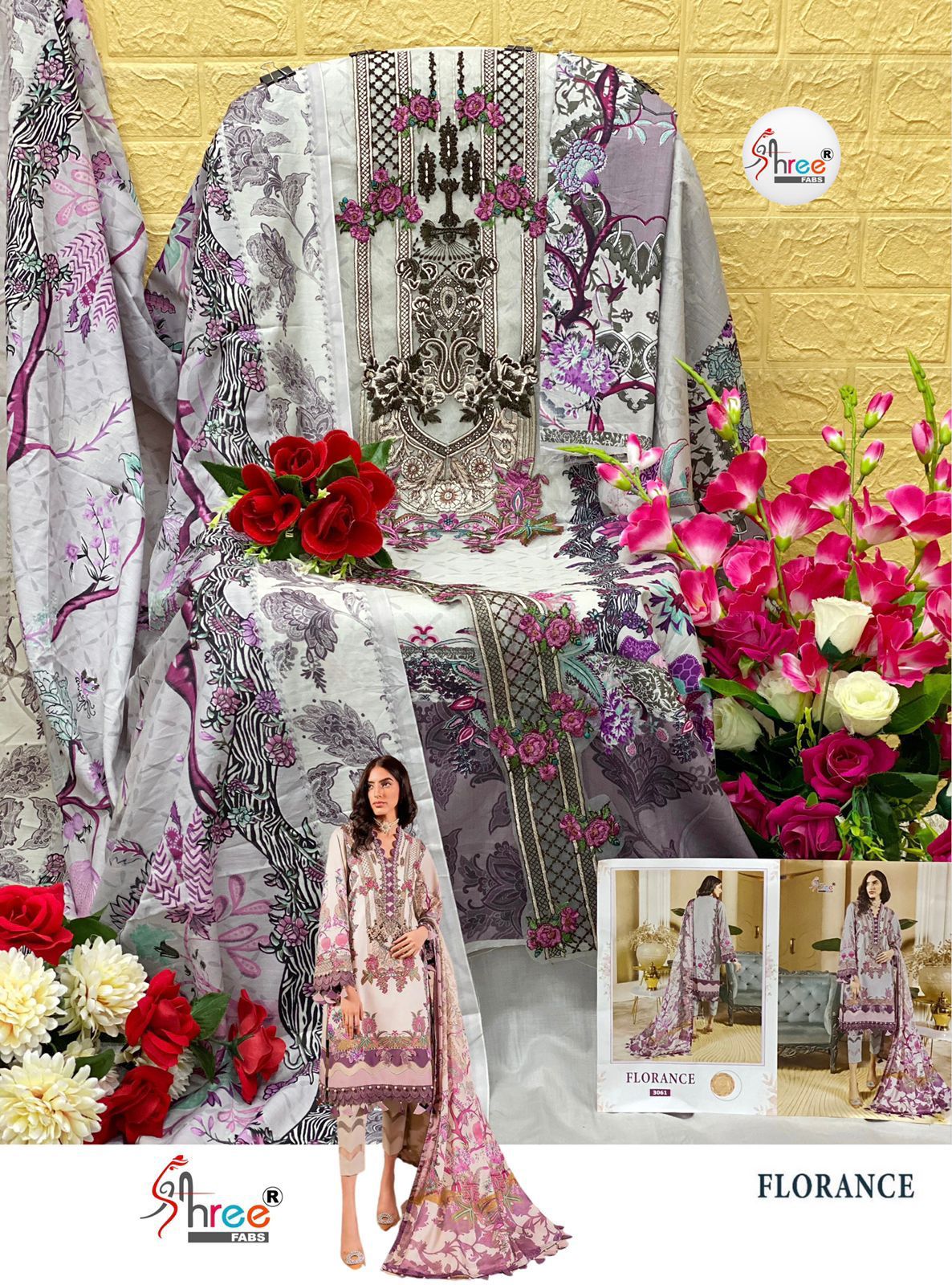 3061-Florance Shree Fabs Pakistani Salwar Suits