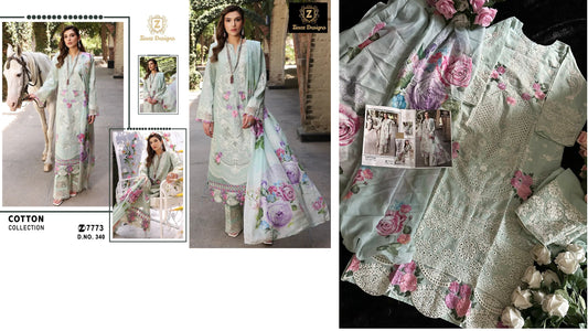 340 Ziaaz Designs Pakistani Salwar Suits