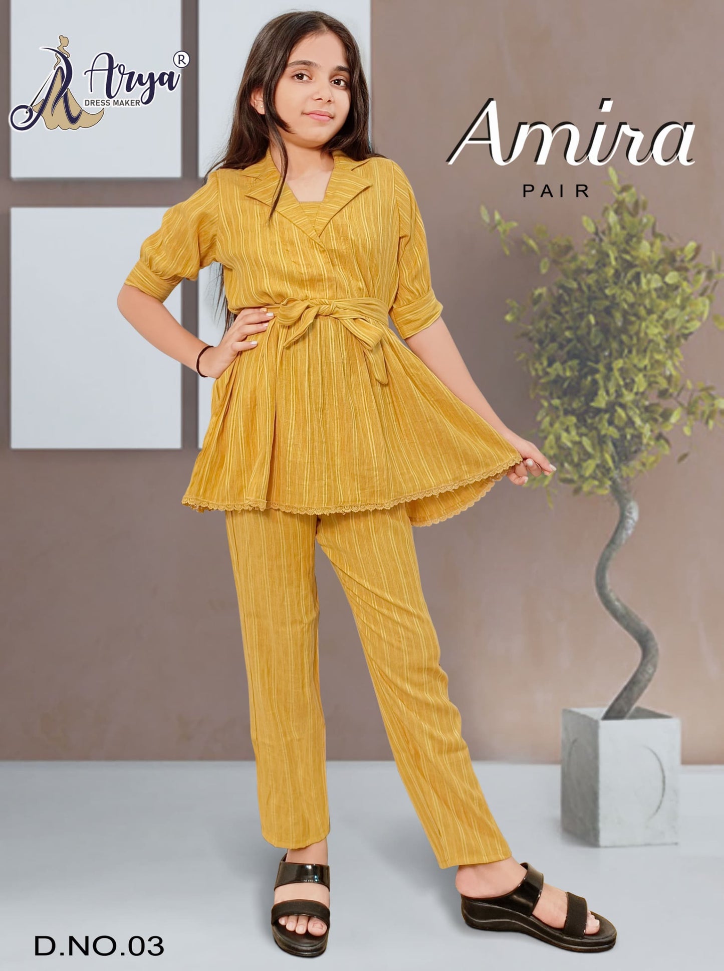 Amira 03 Adm Girls Co-Ord Set