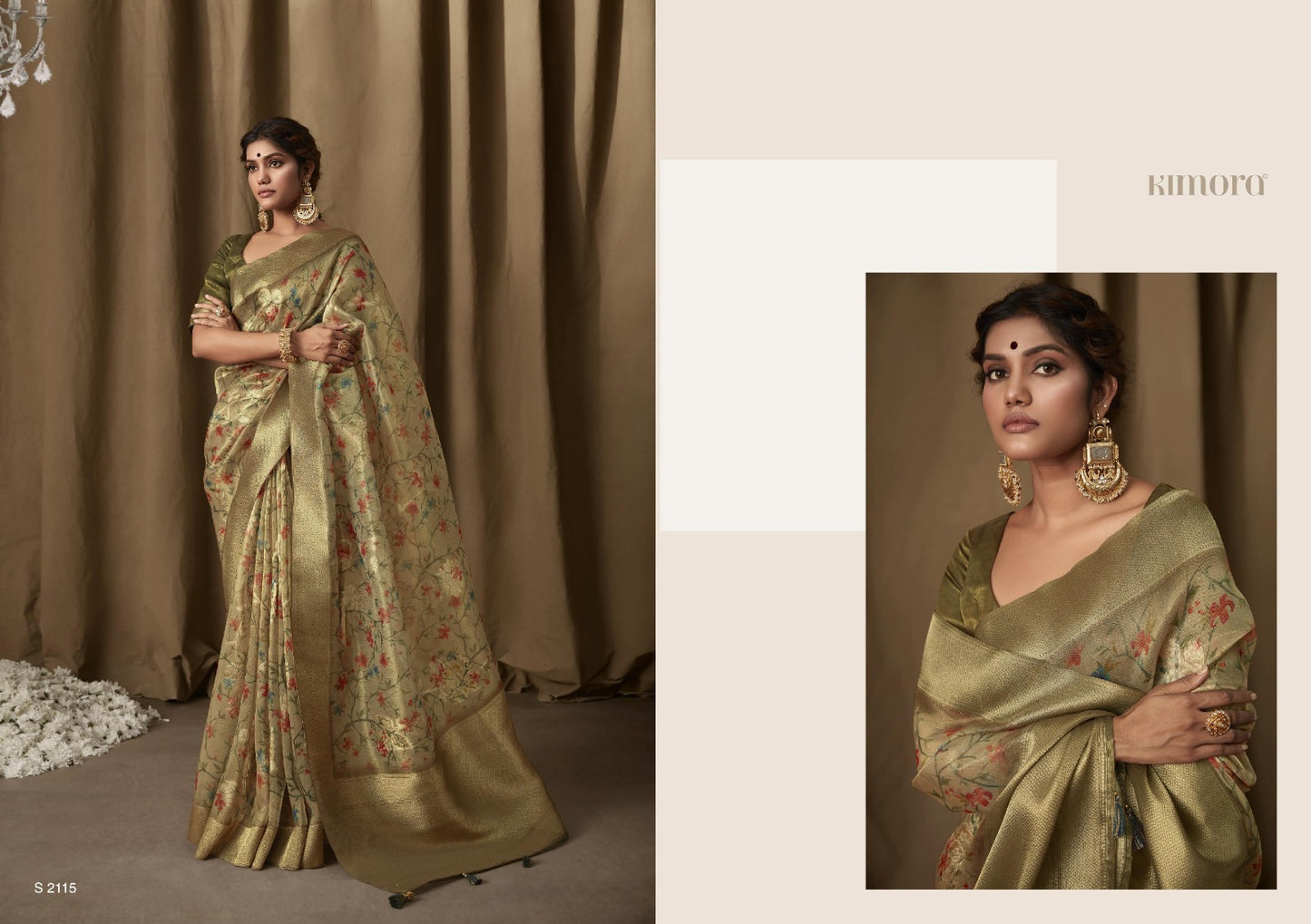 2115 Saheli Kimora Sarees