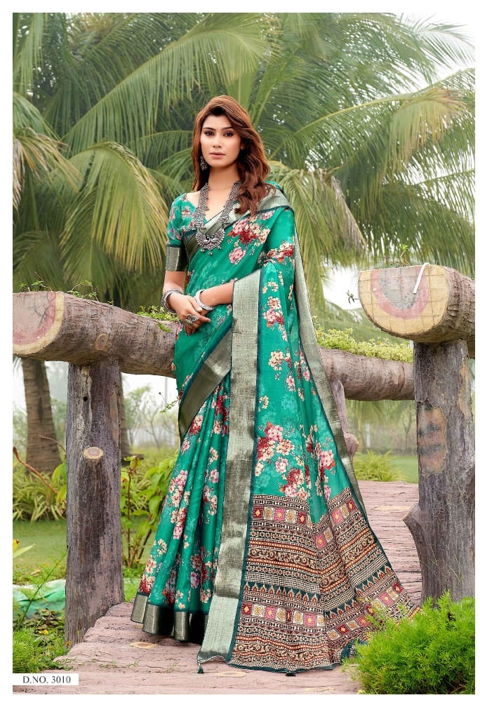 3010 Vaani Mahamani Creation Sarees