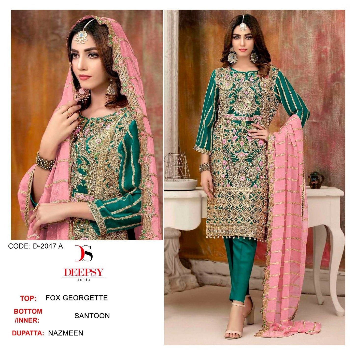 2047A Deepsy Pakistani Salwar Suits