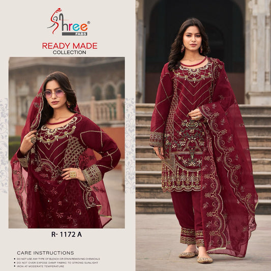 1172A Shree Fabs Pakistani Readymade Suits