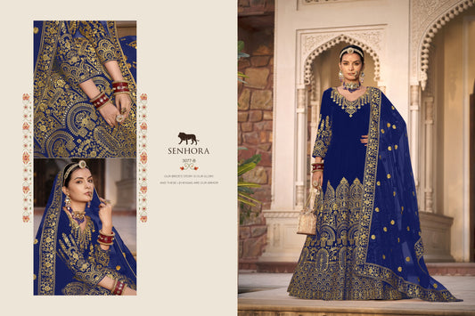 3077B Riwayaat Senhora Unstitched Suits