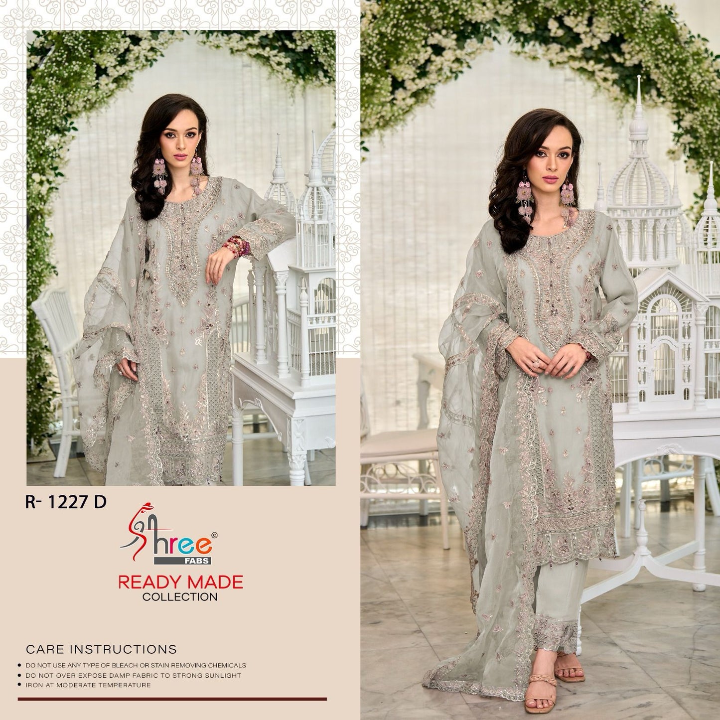 1227D Shree Fabs Pakistani Readymade Suits