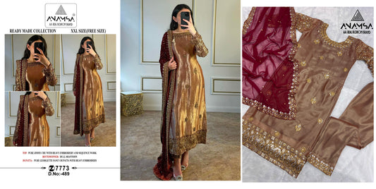 489 Anamsa Pakistani Readymade Suits