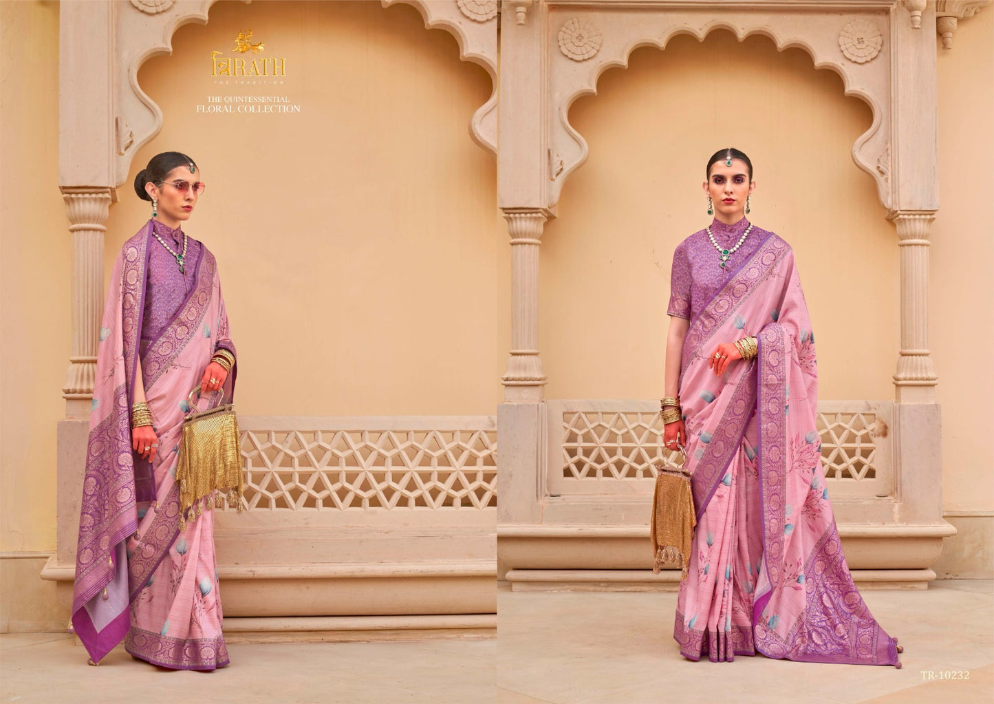 10232 Pushpvatika Trirath Sarees