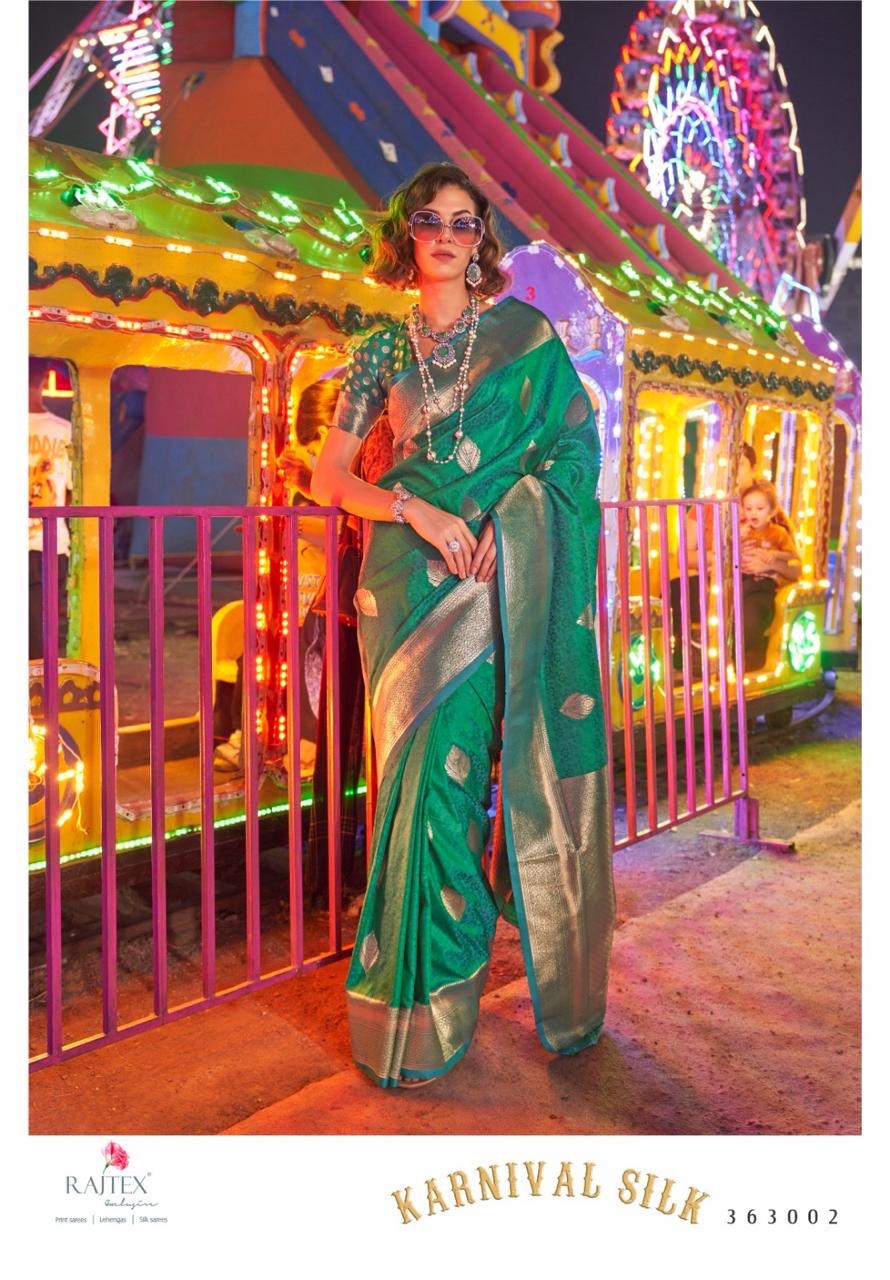 363002 Karnival Rajtex Silk Sarees