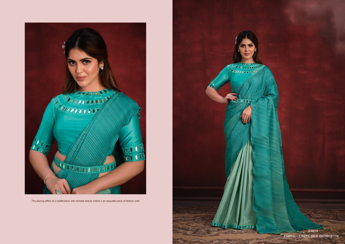 23614 Kimaya Mahotsav Ready To Wear Saree