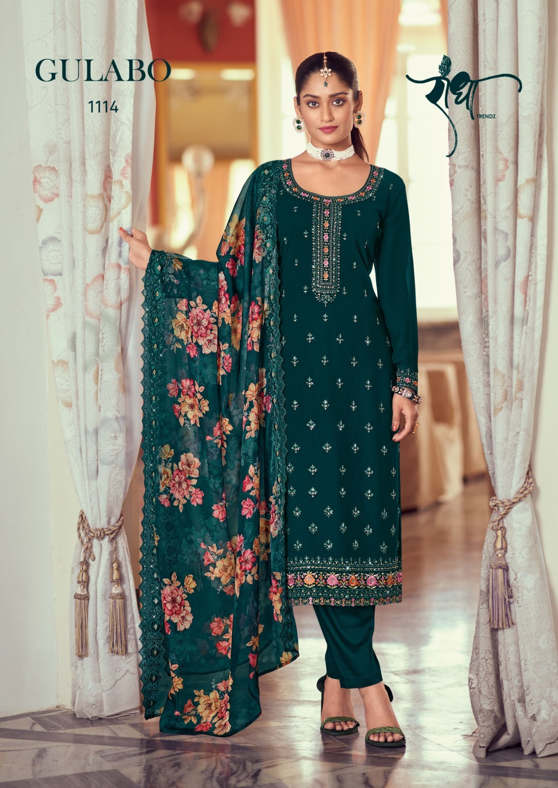 1114 Gulabo Radha Unstitched Suits