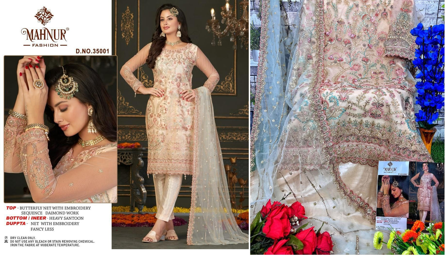 35001 Mahnur Pakistani Salwar Suits