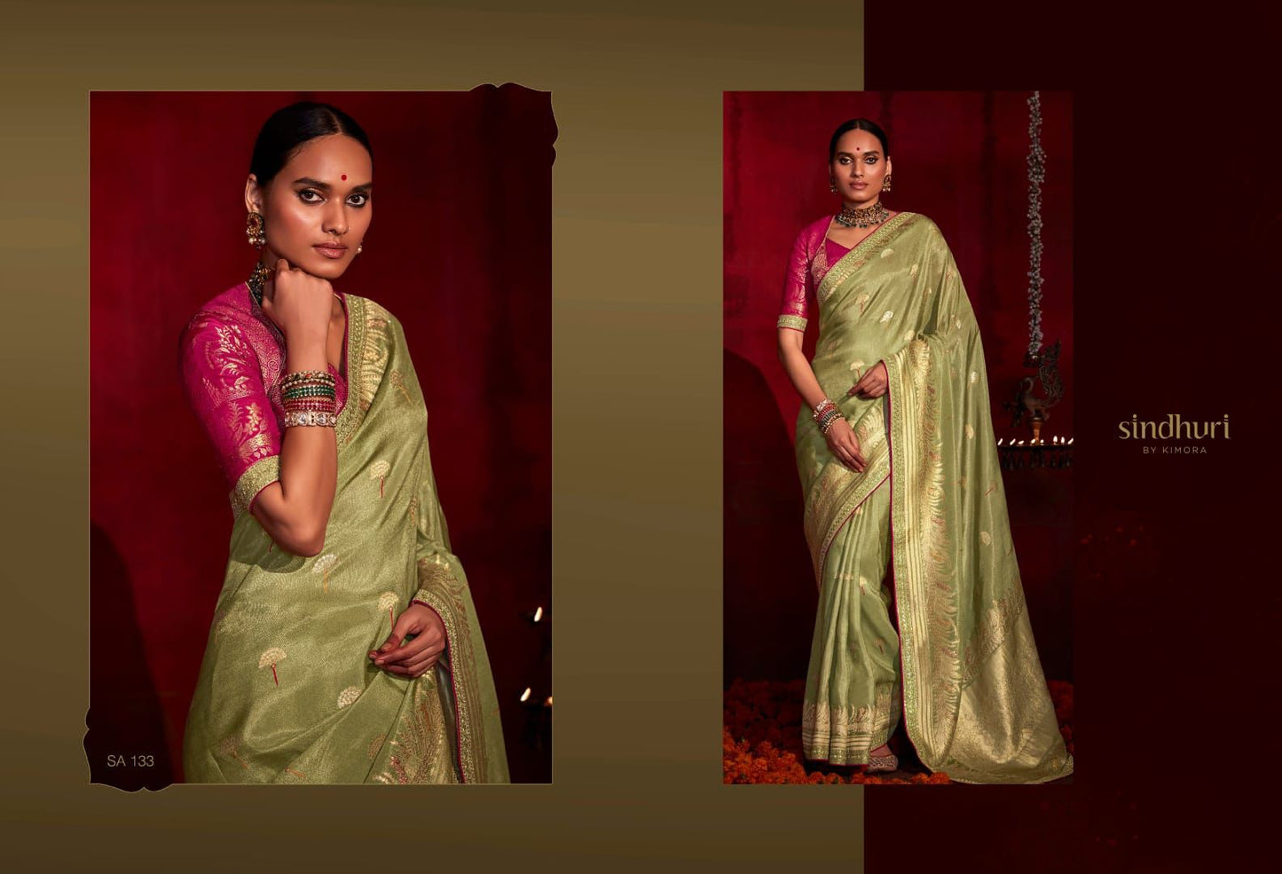 133 Ektara Sindhuri Sarees