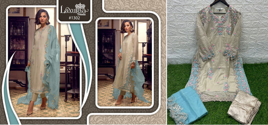 1302 Laxuria Trendz Pakistani Readymade Suits