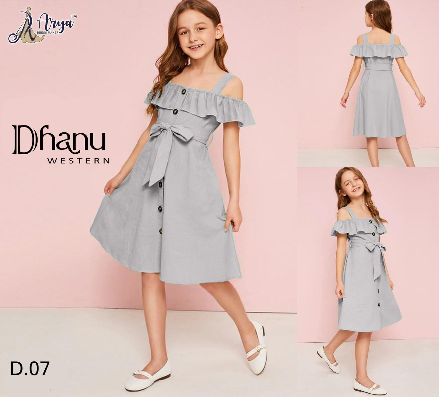 07 Dhanu Adm Girls Western Dress