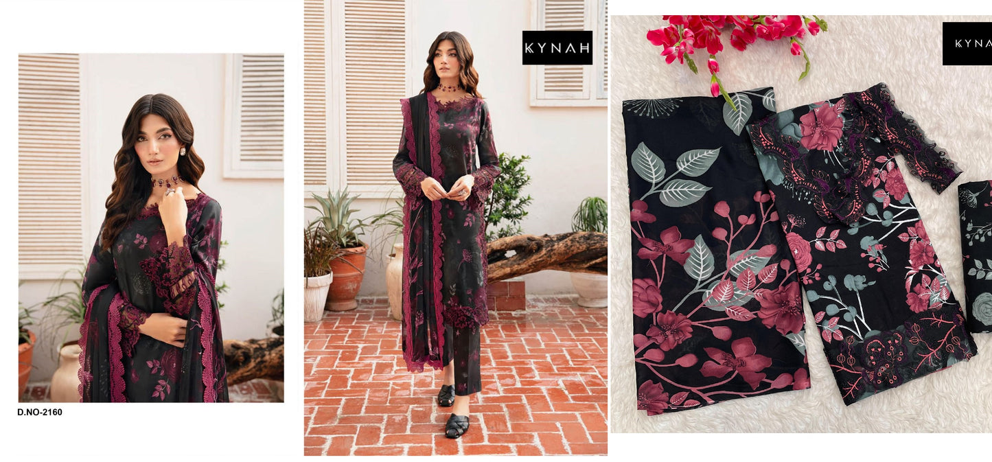 2160 Kynah Pakistani Salwar Suits