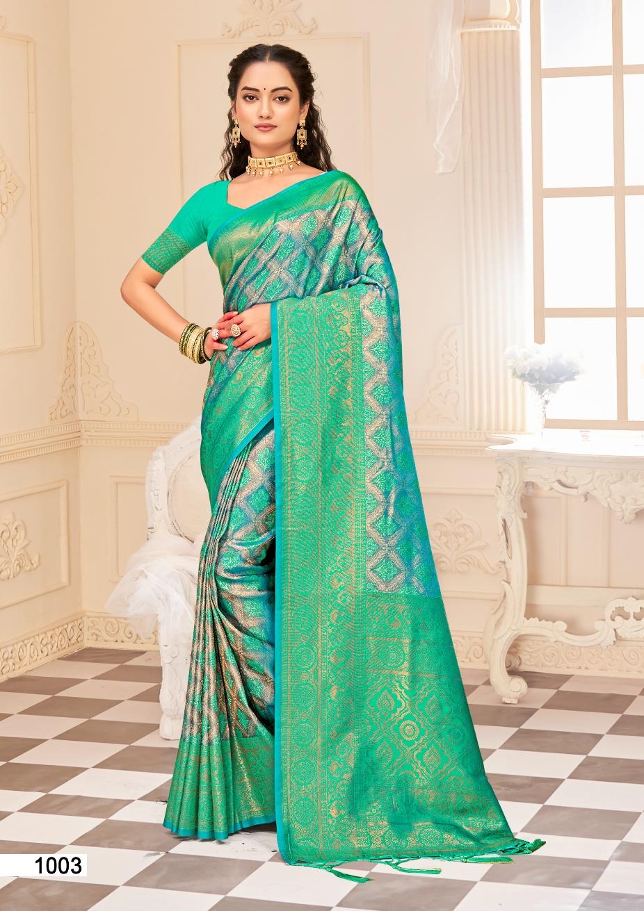 1003 Kalanidhi Vol 6 Bunawat Sarees