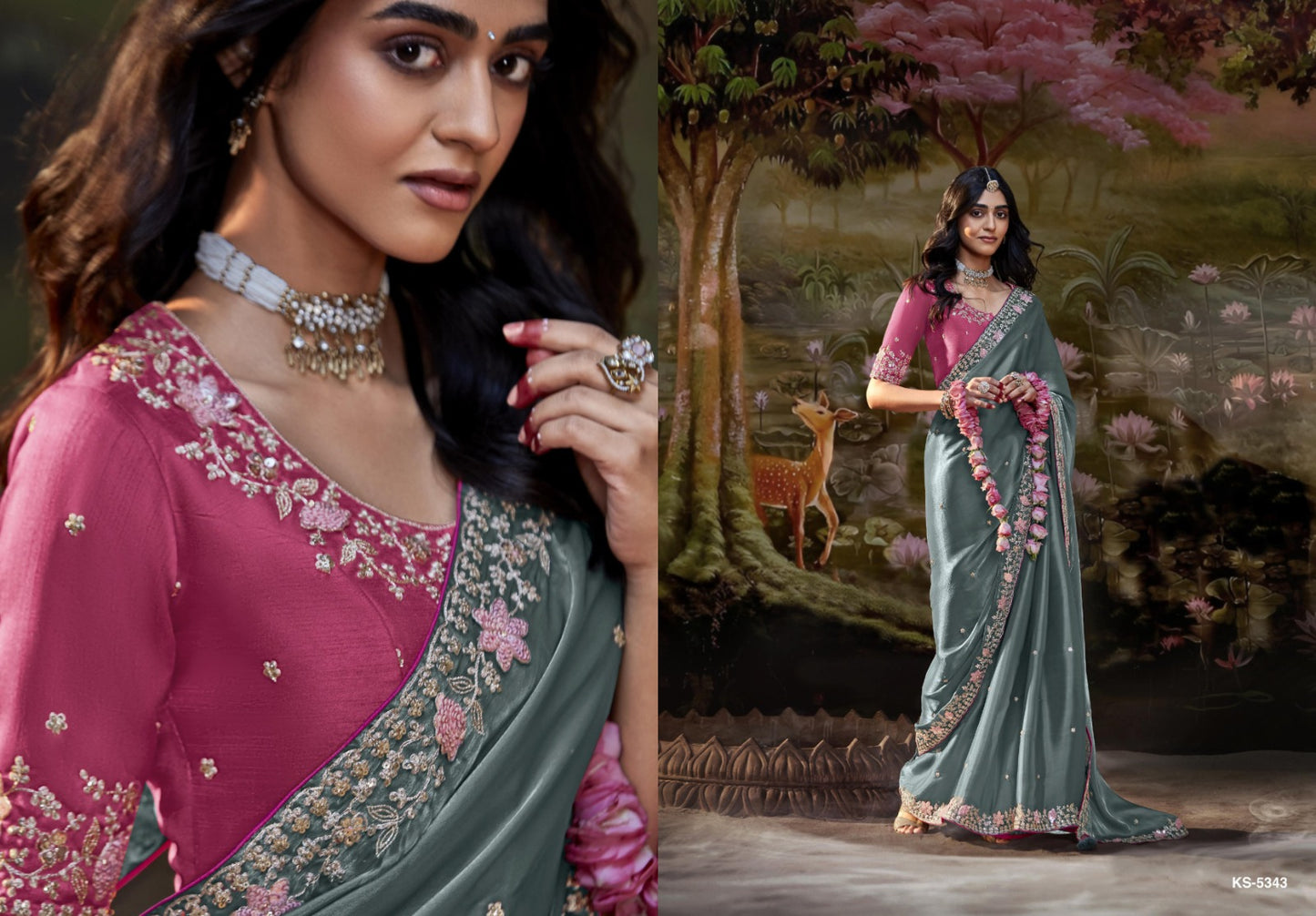 5343 Kajal Vol 15 Kimora Sarees