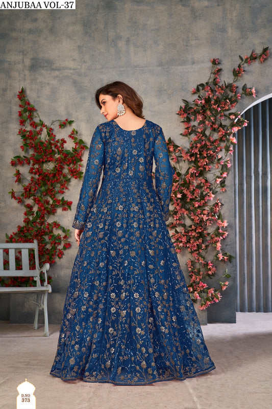 373 Vol 37 Anjubaa Anarkali Unstitched Suits