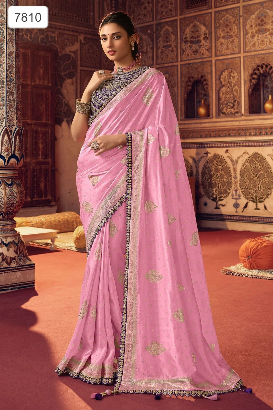 7810 Olivia Sulakshmi Prints Sarees