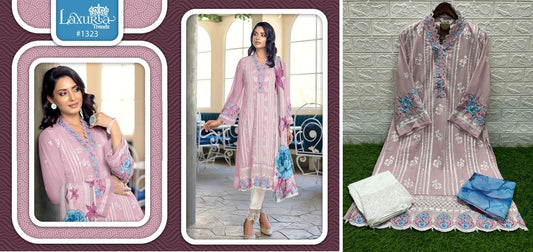 1323 Laxuria Trendz Pakistani Readymade Suits