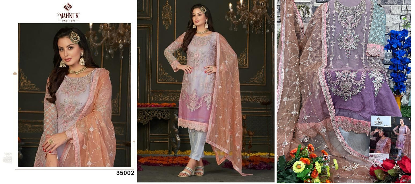 35002 Mahnur Pakistani Salwar Suits
