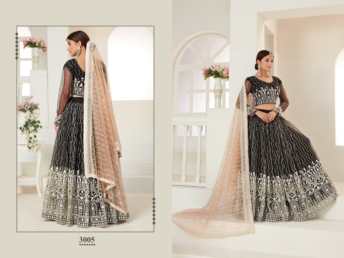 3005Amrita Vol 1 Aawiya Lehenga Choli
