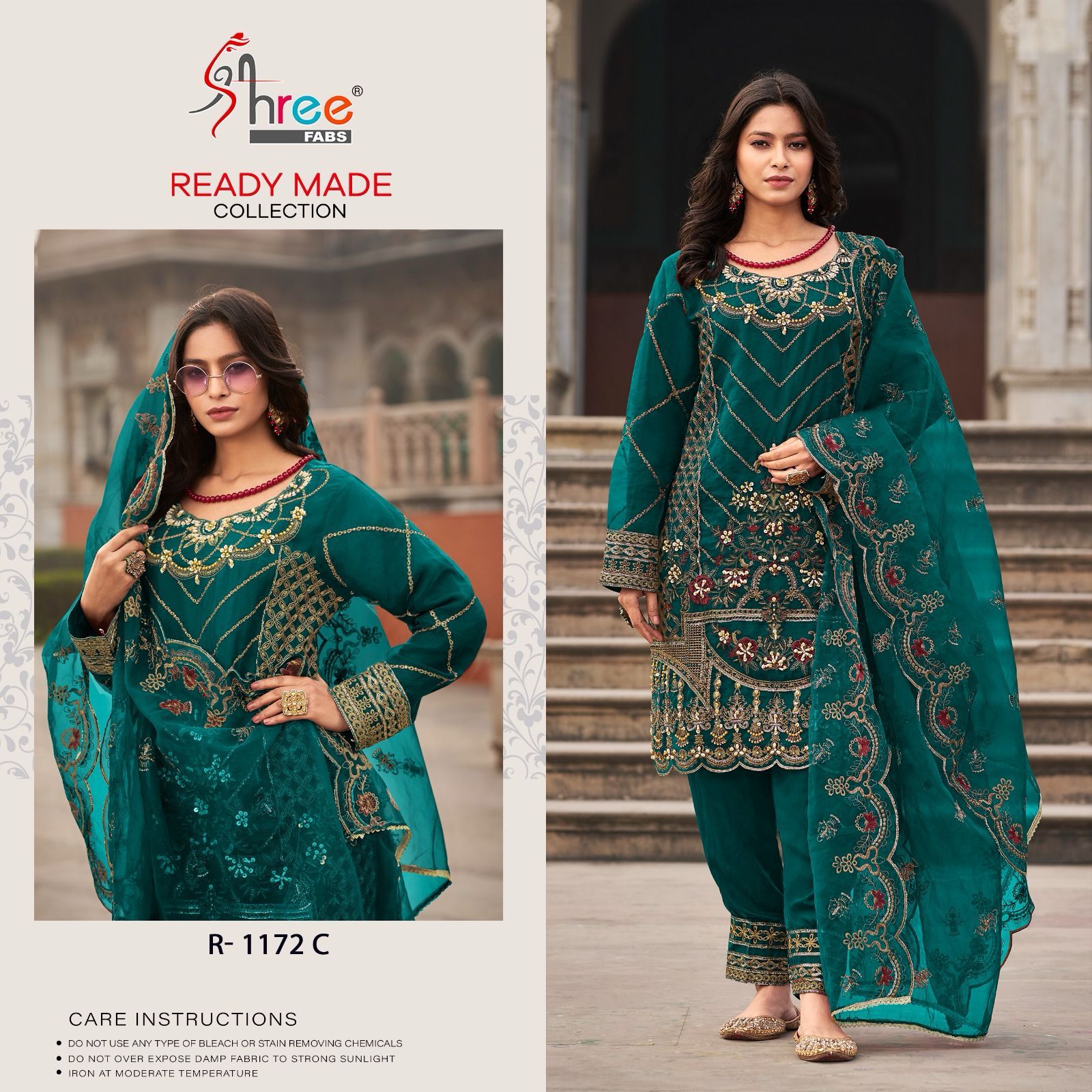 1172C Shree Fabs Pakistani Readymade Suits