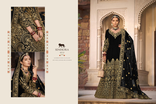 3077D Riwayaat Senhora Unstitched Suits