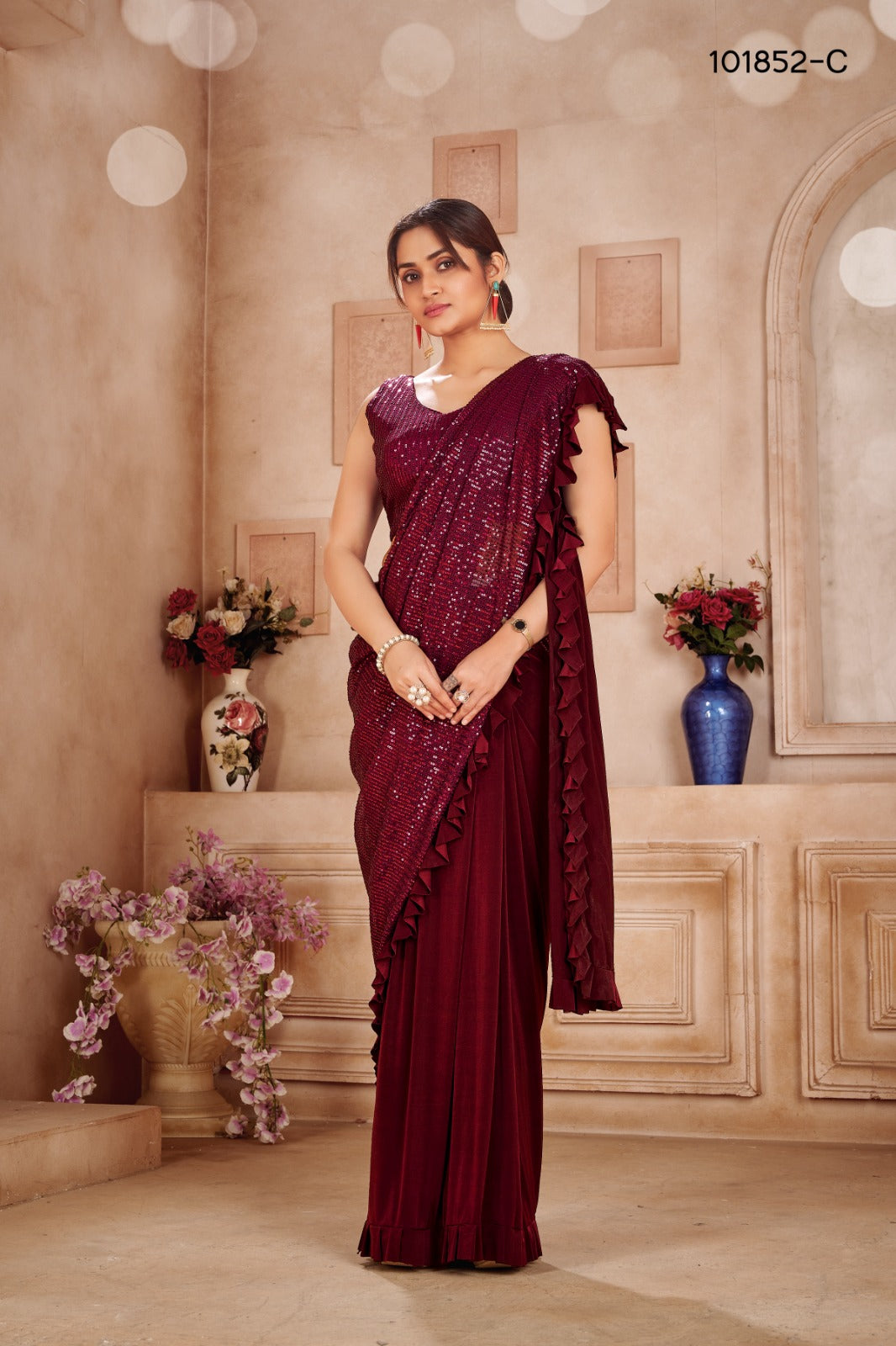 101852C Amoha Ready To Wear Saree