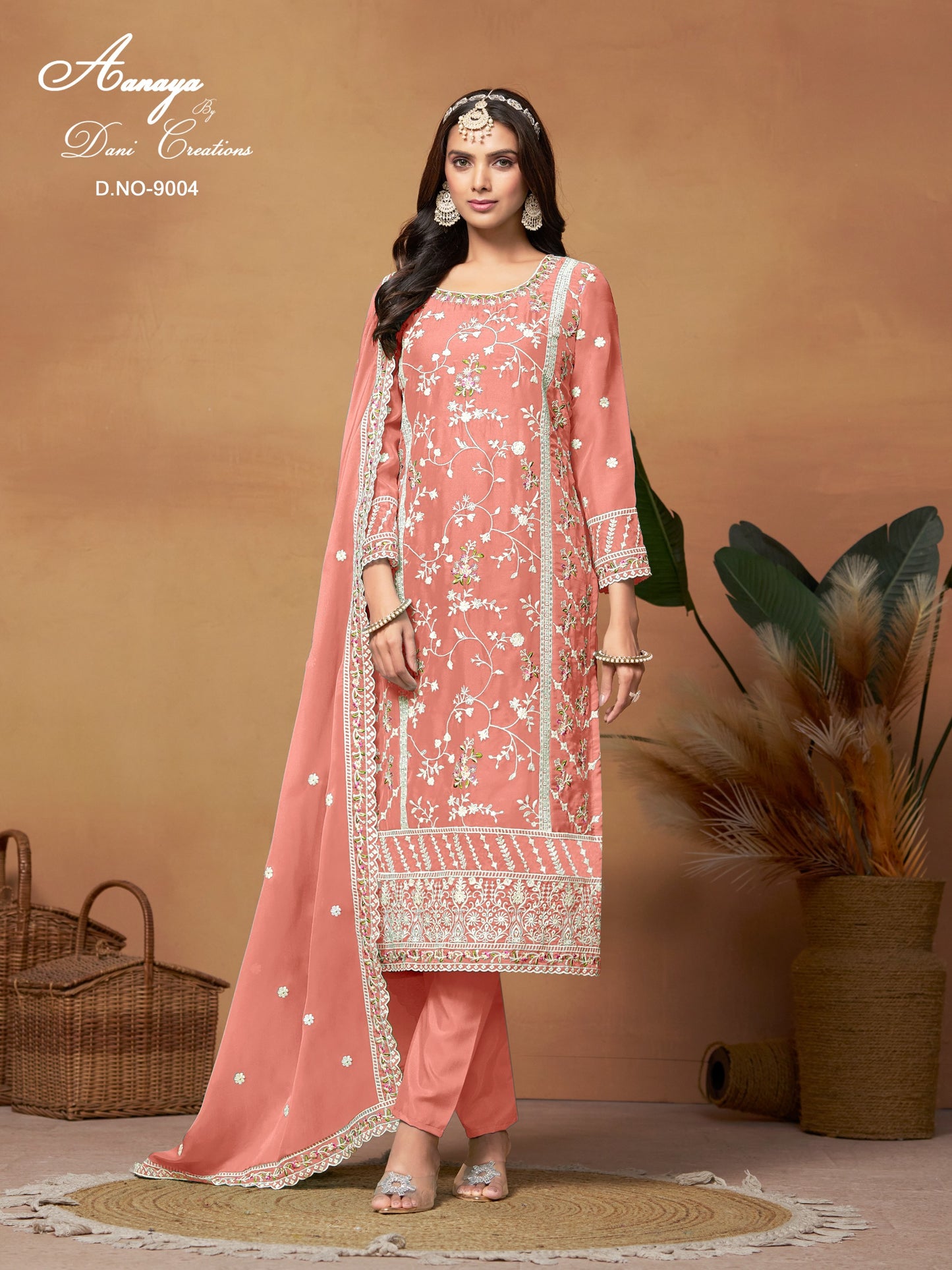 9004 Aanaya Vol 190 Dani Creation Pakistani Salwar Suits