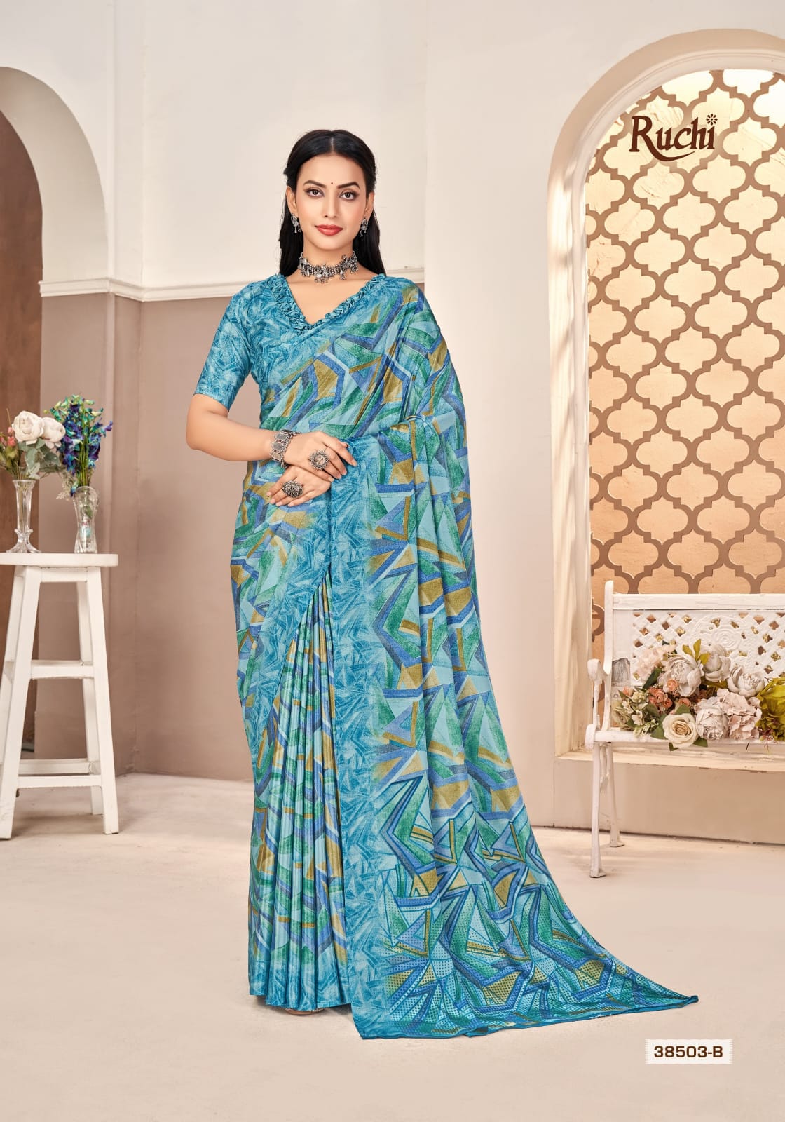 38503B Vivanta Vol 40 Ruchi Silk Sarees