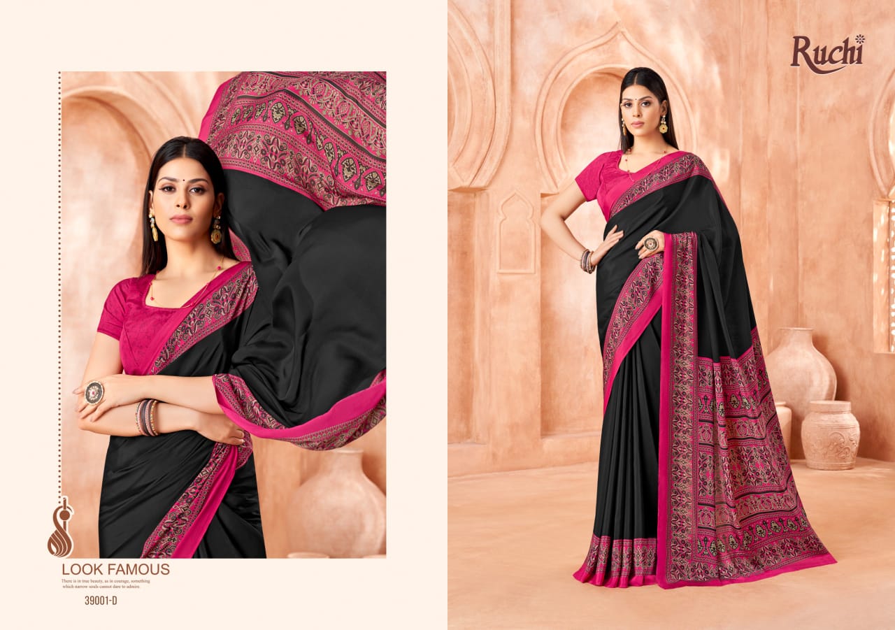 39001D Vivanta Silk 41 Ruchi Silk Sarees