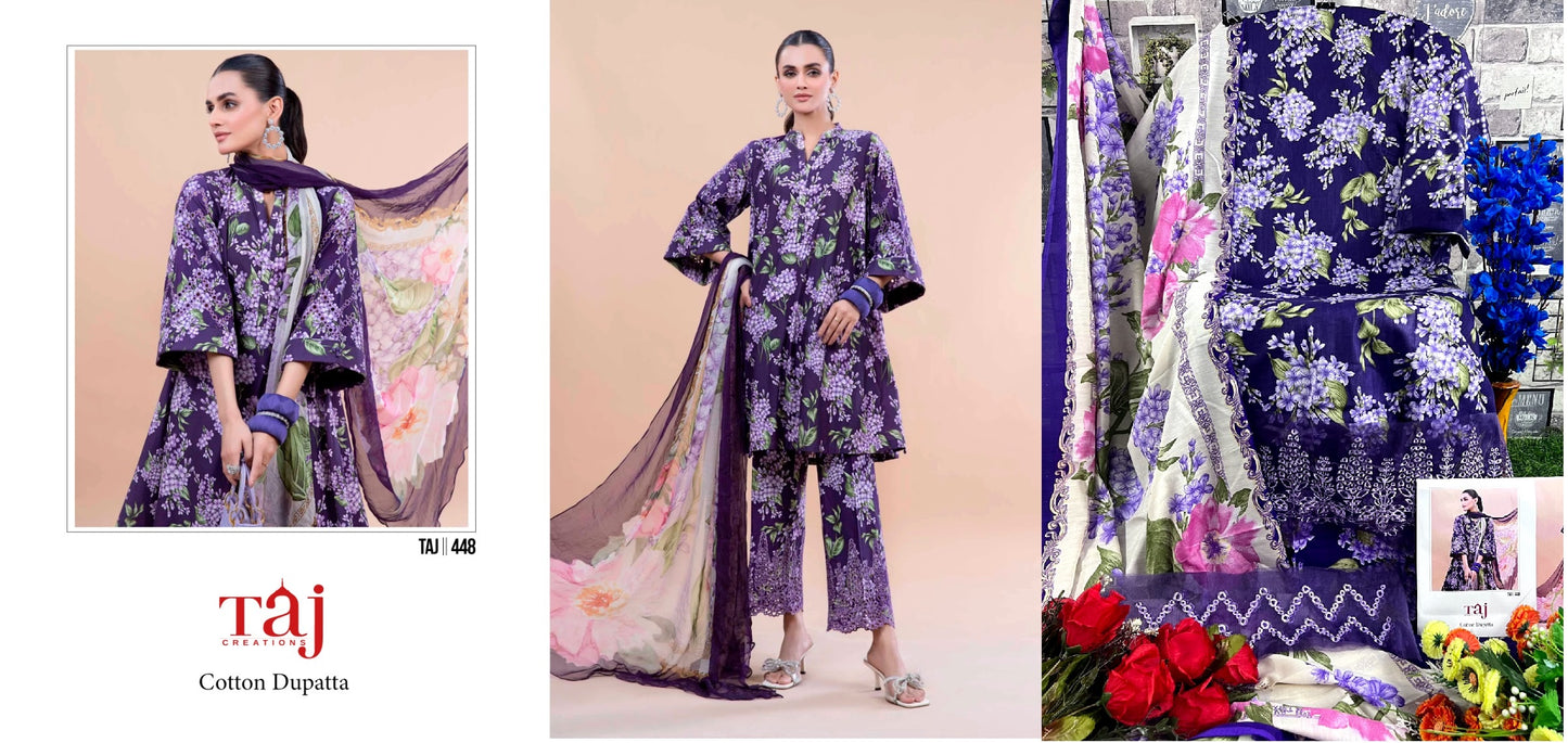 448 Taj Creations Pakistani Salwar Suits