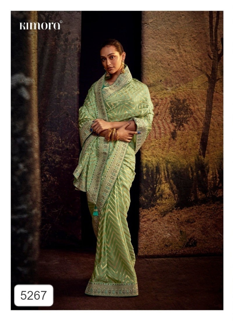 5267 Kajal Vol 13 Kimora Sarees