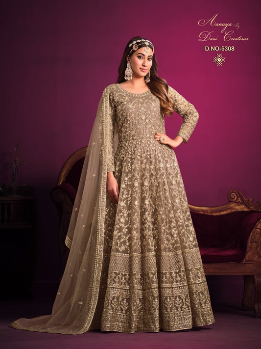 5308 Twisha Aanaya Vol 153 Dani Creation Unstitched Suits